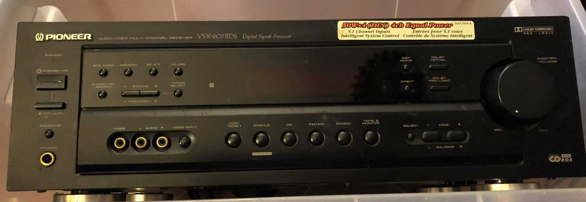 Pioneer Amplificador/Receptor A/V Multi Canal - VSX-607RDS