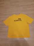 T-shirt męski Kubota M Żółty