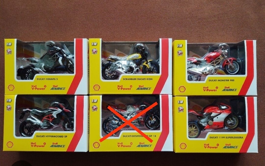 Мотоцикли Ducati від Shell