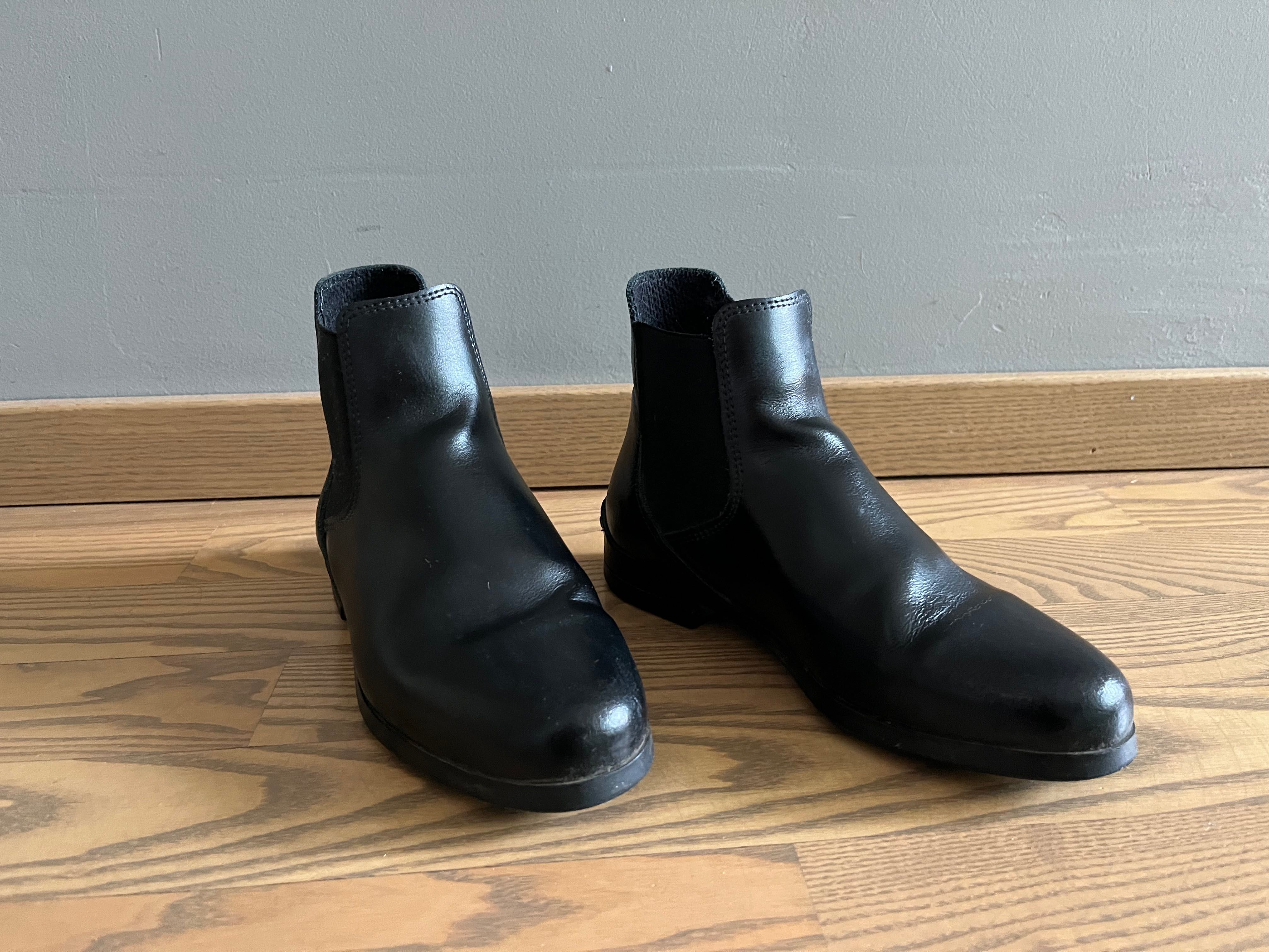 Buty sztyblety jeździeckie, rozmiar 37