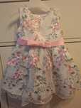 Sukienka Pretty Baby 18 miesięcy tiul elegancka na chrzest, święta itp