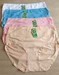 4×Damskie majtki figi z wysokim stanem 6/7XL plus size