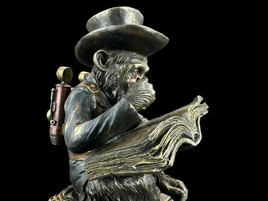 Steampunk Szympans Uczony Veronese (Wu76796a4)
