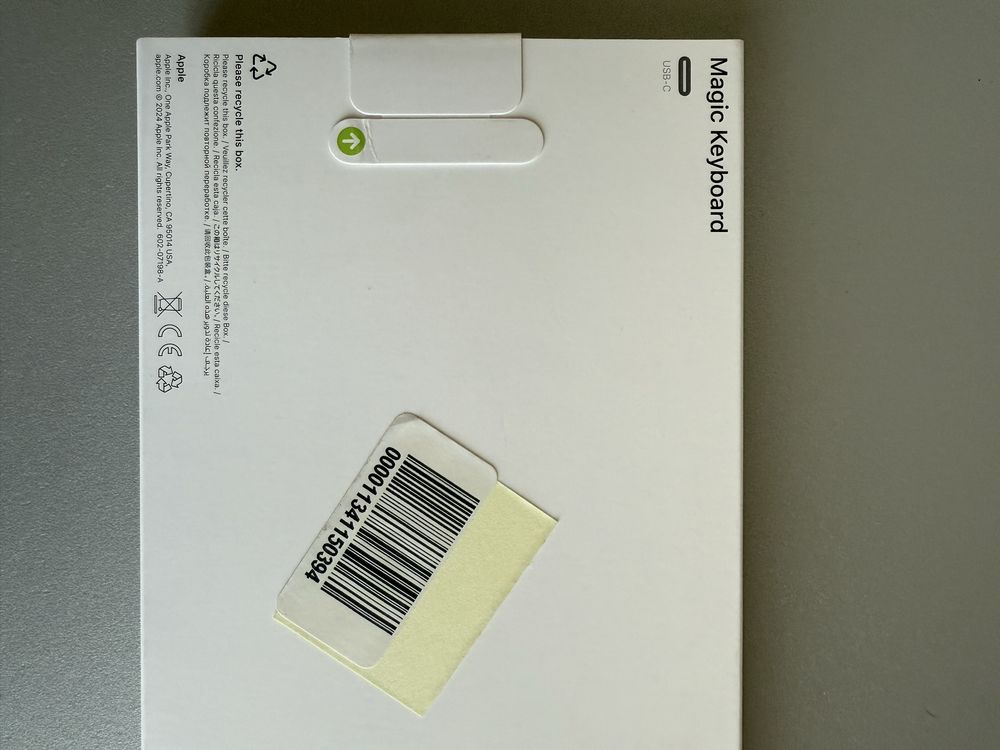 Apple Magic Keyboard USB-C (A3203) нова, запечатана, укр розкладка