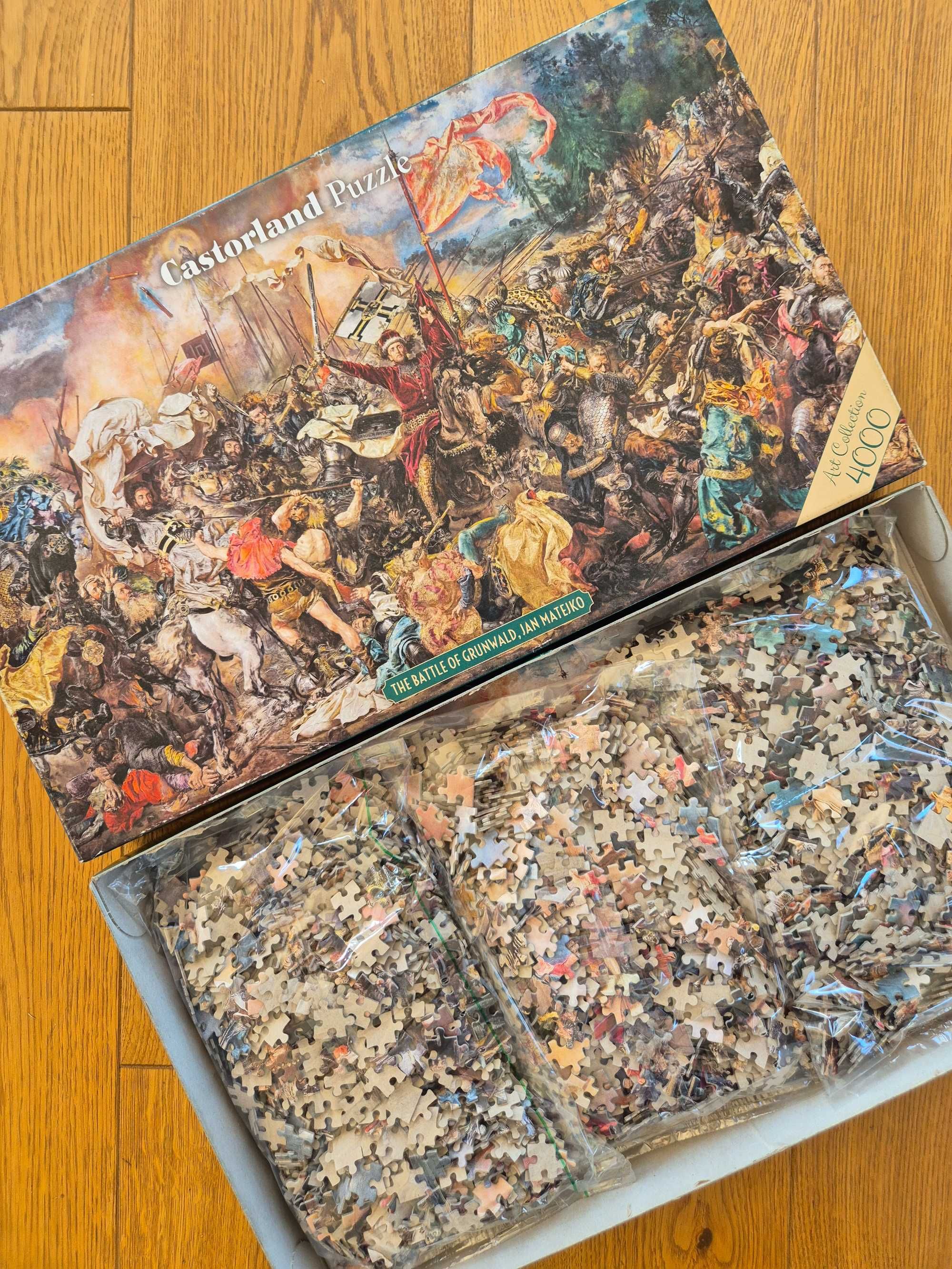 Puzzle 4000, stan idealny - Castorland