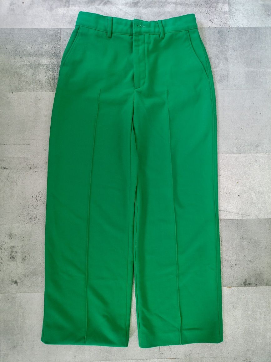 Zielone spodnie Zara S