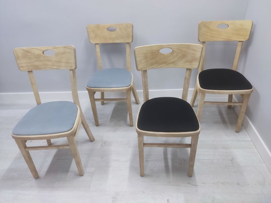 Krzesła bukowe do restauracji bardzo wygodne 12 szt od ręki.