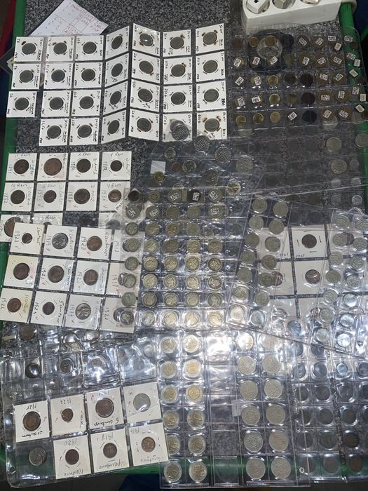 Moedas antigas 10 kg