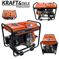 KRAFT&DELE Agregat Prądotwórczy Generator Diesel 6000w