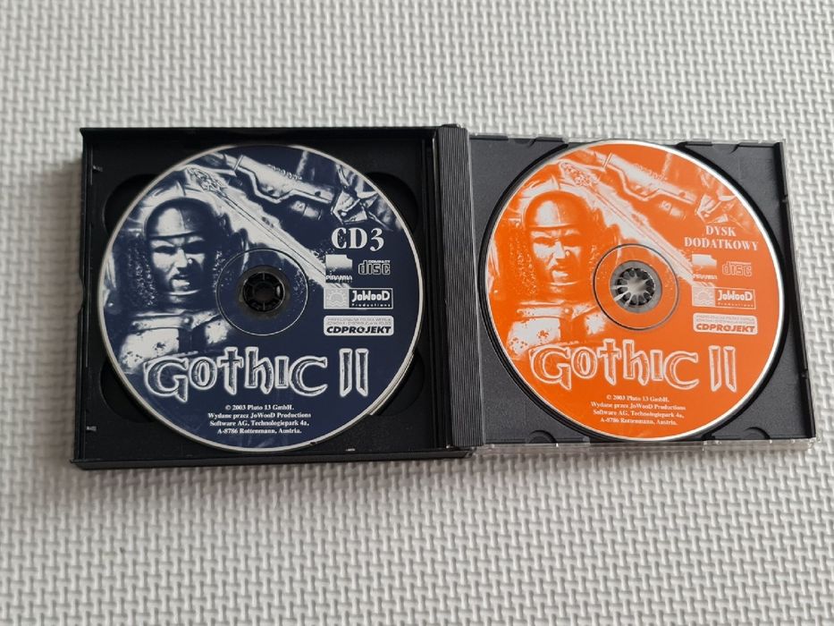 Gothic 2 II Polska wersja PL DUBBING oryginał z Big Box