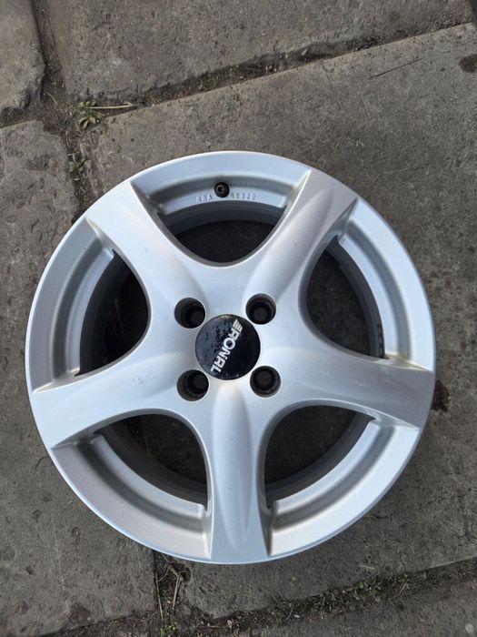 Титанові диски Ronal, r15, 4×100, Daewoo Lanos, Sens, Chevrolet Aveo.
