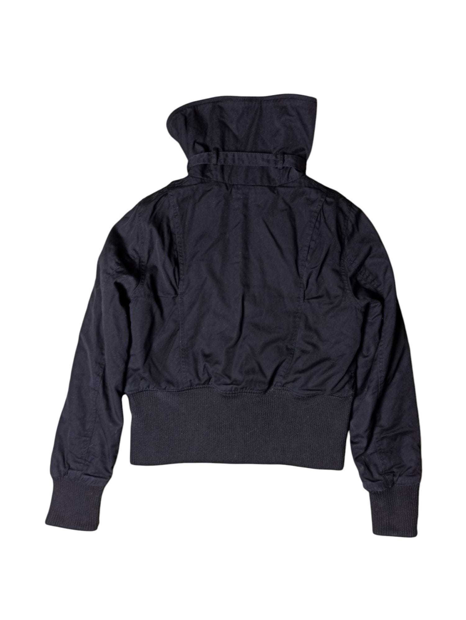 Avant Garde Y2K Futuristic Opium Swag Jacket Long Collar
Kurtka Bomber