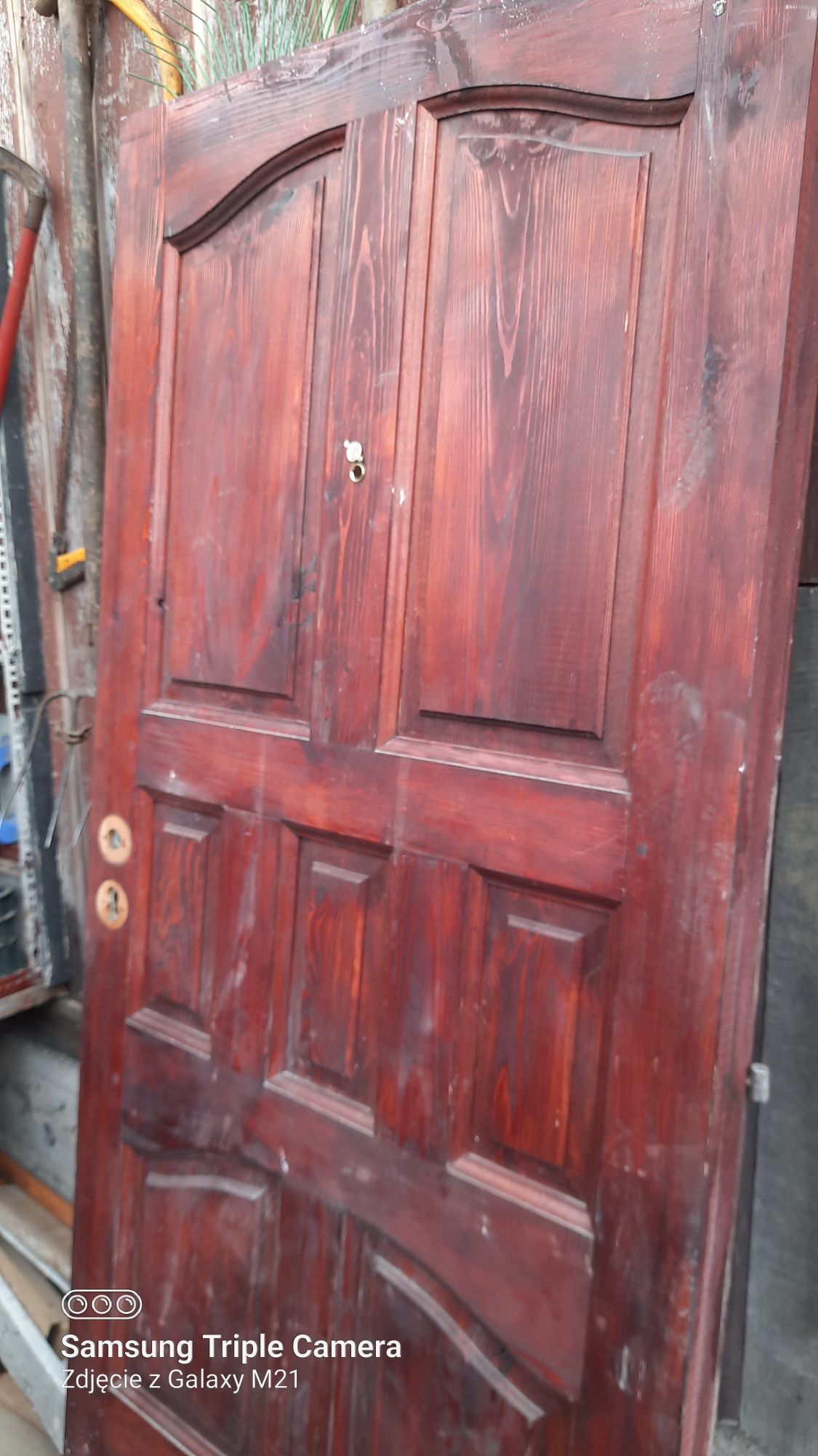Drzwi   Drewniane  L 80