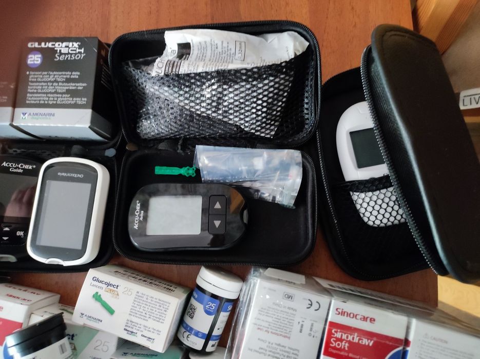 Усе для вимірювання цукру  (діабет)