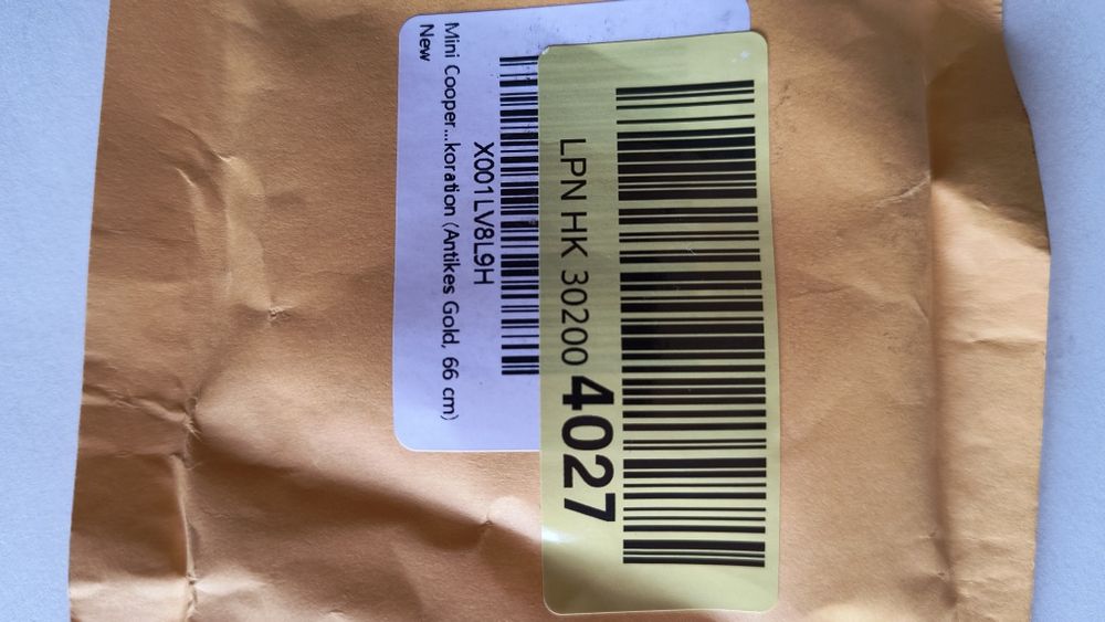 Sprzedam nowy łańcuszek do torebki - miedziana powłoka złota, 66 cm