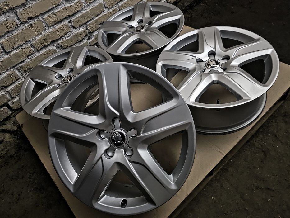 Нові SKODA R18 5x112 | Original | Austria | Преміум диски | Ідеальні