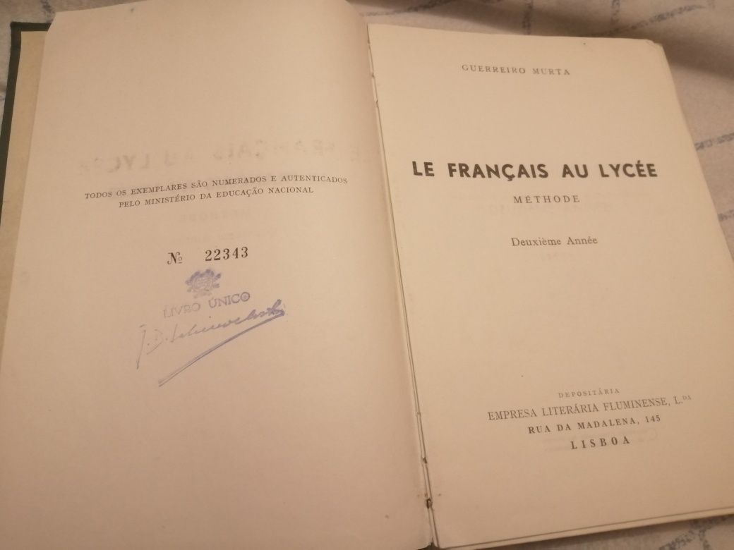 Le Francais au Lycee Methode (1963)