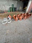 fi 315 mm: kolana 45 stopni i tuleje ochronne- przejścia szczelne