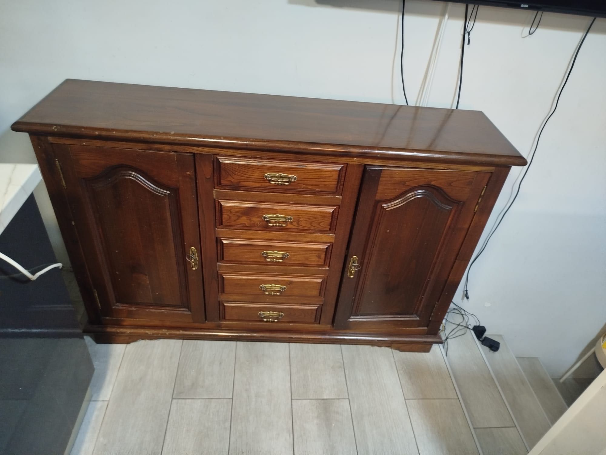 moveis sala jantar madeira maciça mesa jantar cristaleira aparador