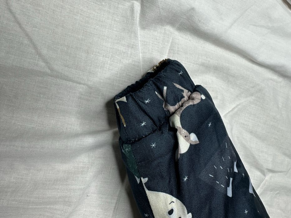 Зимовий дитячий теплий цільний комбінезон