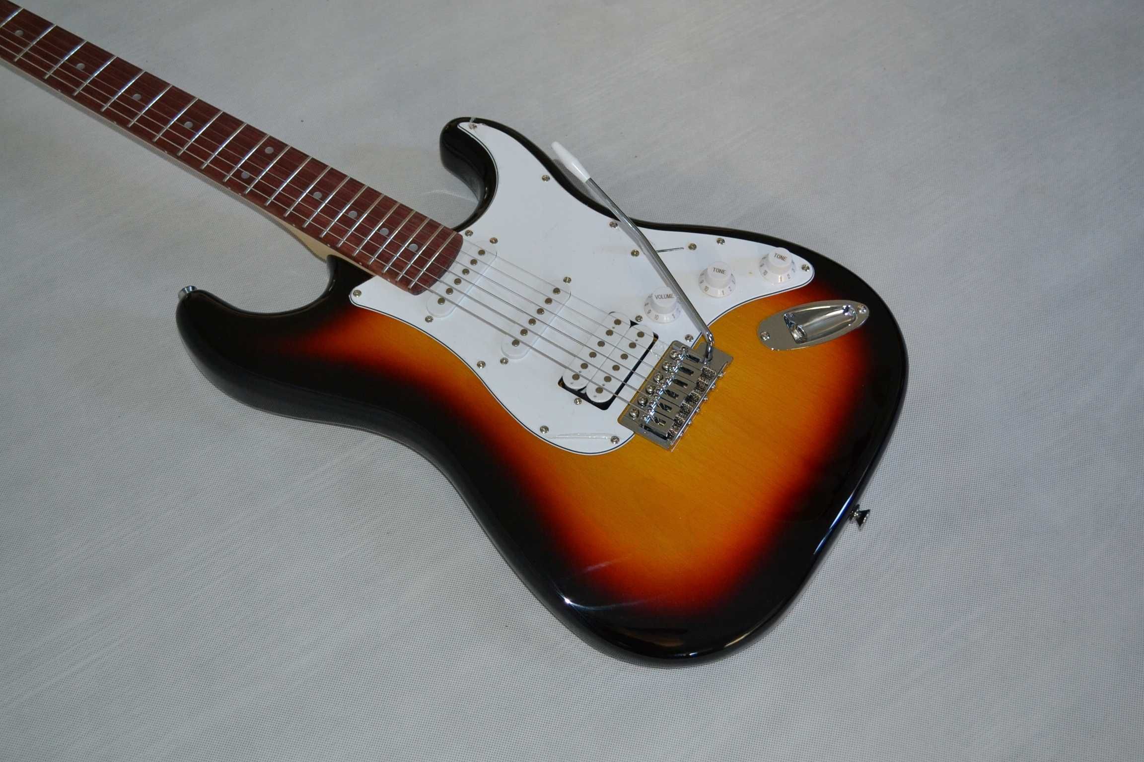 Harley Benton ST-20 HSS SB STRATOCASTER nowa gitara -ustawiona!