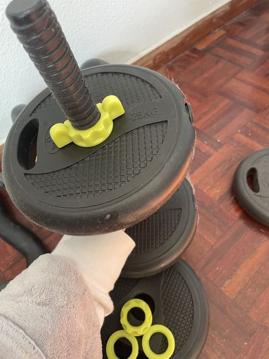 kit halteres ajustáveis