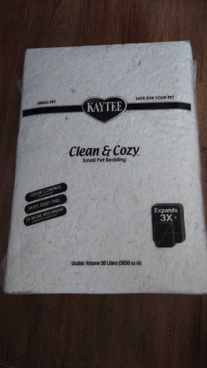 Kaytee clean & cozy целюлозний гіпоалергенний наповнювач для тварин