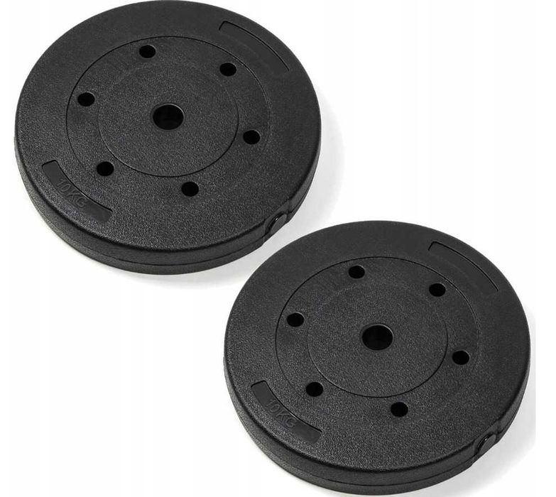 OBCIĄŻENIE 20KG zestaw 2x10kg TALERZE bitumiczne 27mm DW