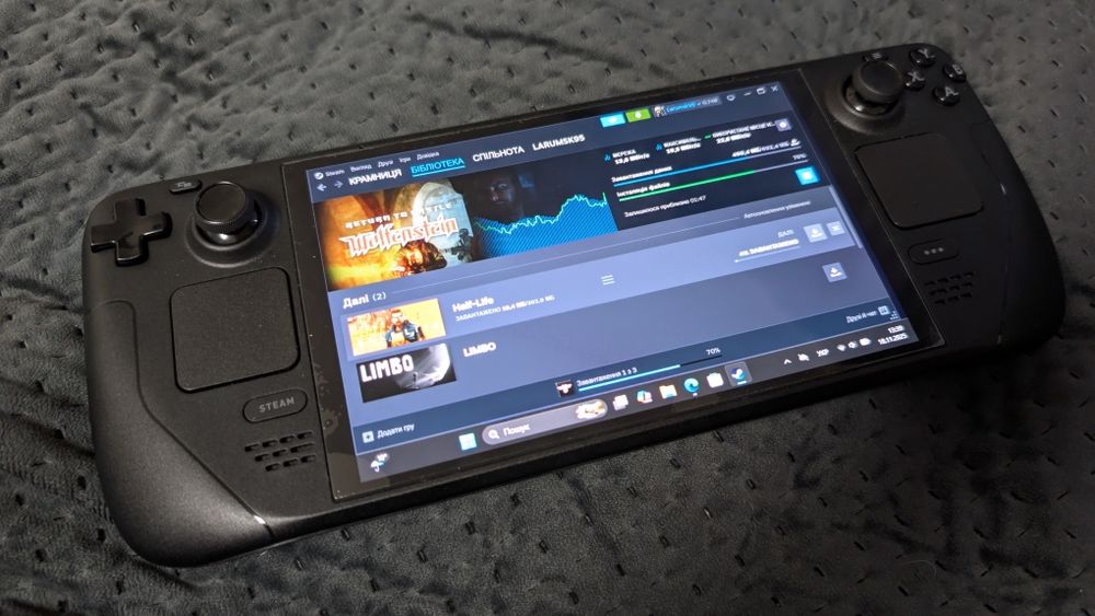 Steam Deck Oled 512 GB повний комплект Windows 11