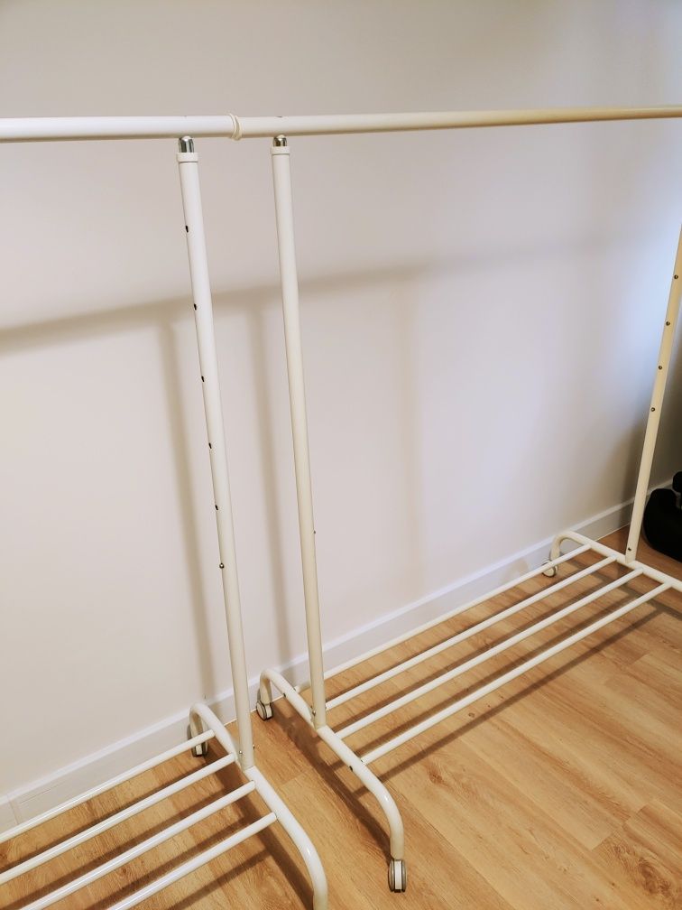 Wieszaki ikea. Białe refulacja 5 punktów