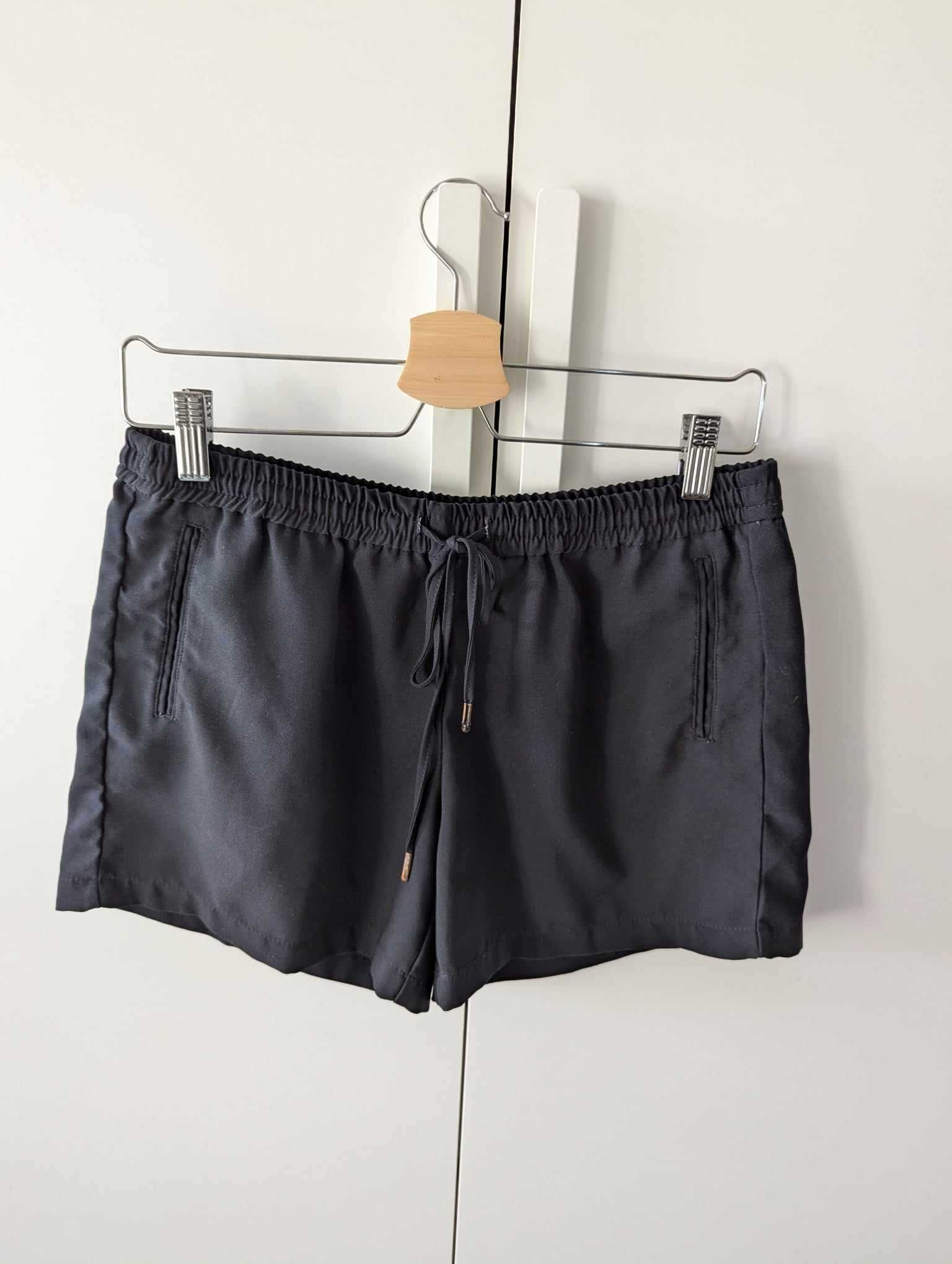 Mango szorty basic czarne S 36 M 38