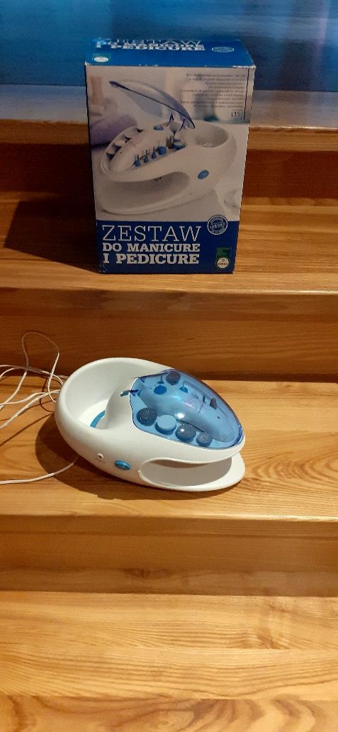 MASAŻER stan IDEALNY Zestaw do manicure i pedicure