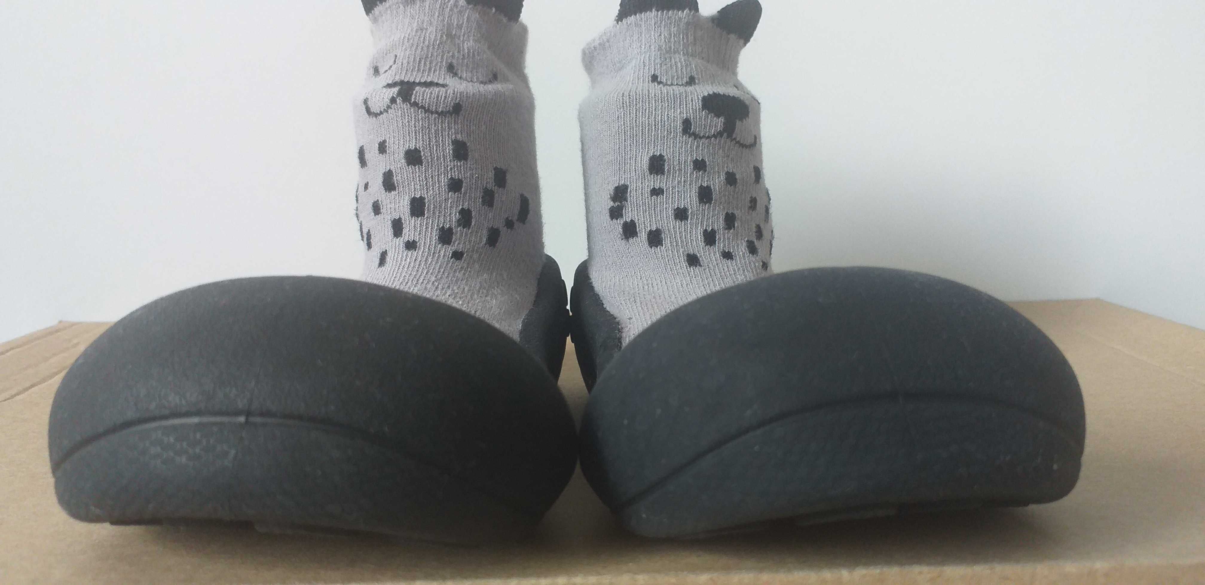 2 ATTIPAS® buciki dla dziecka Cutie Gray roz 24