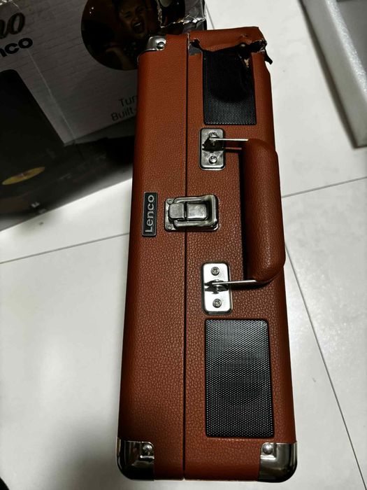 Lenco TT-120BNWH gramofon z głośnikami