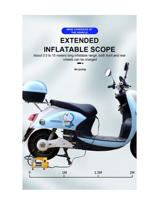 Compressor de Ar Elétrico Portátil