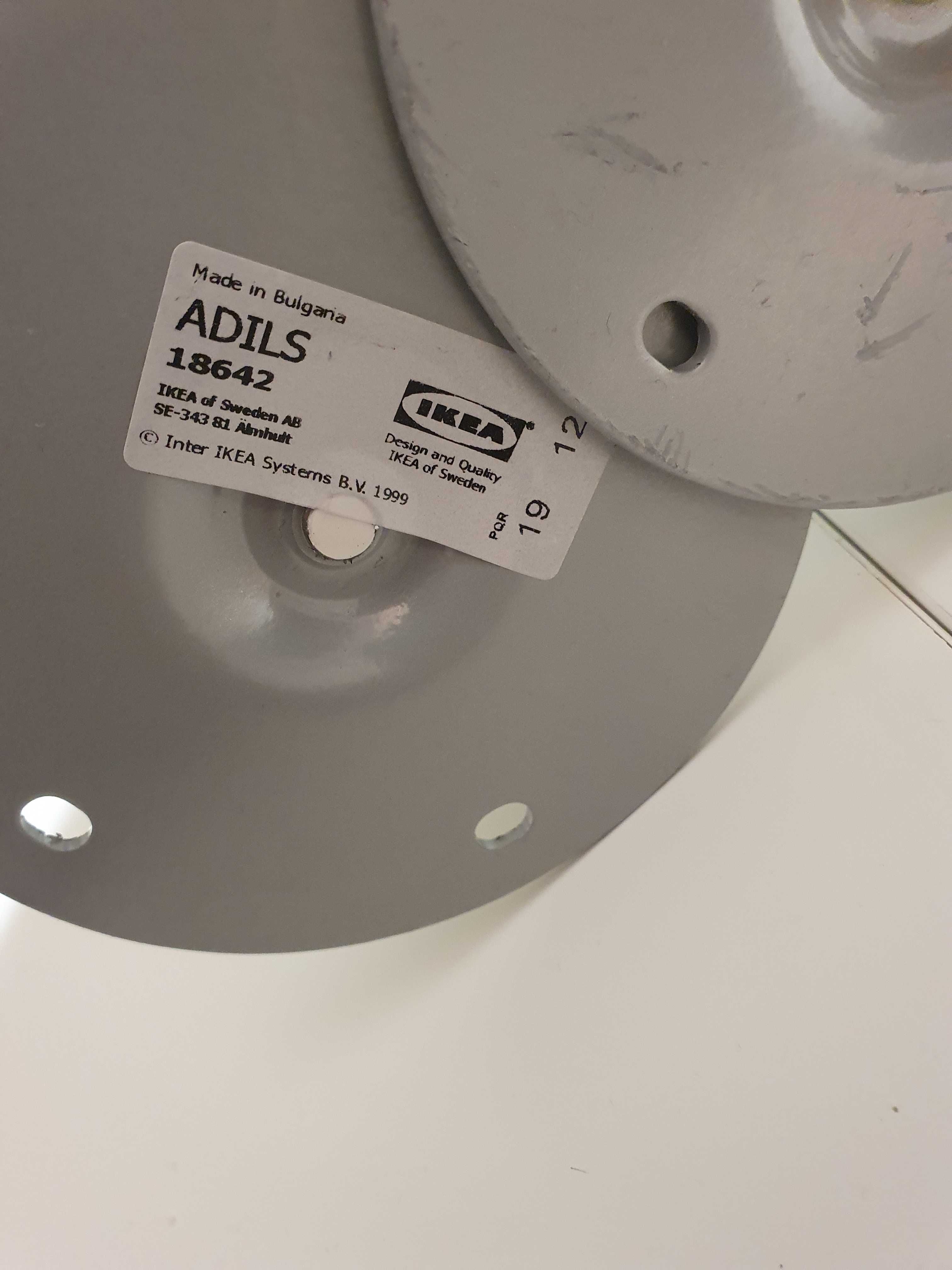 Nogi regulowane IKEA Adils 4 szt. Biale