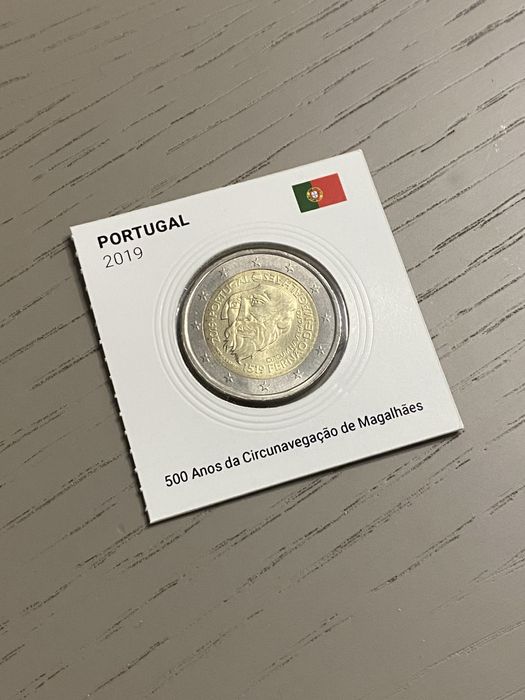 Alvéolos Portugal moedas 2 euros