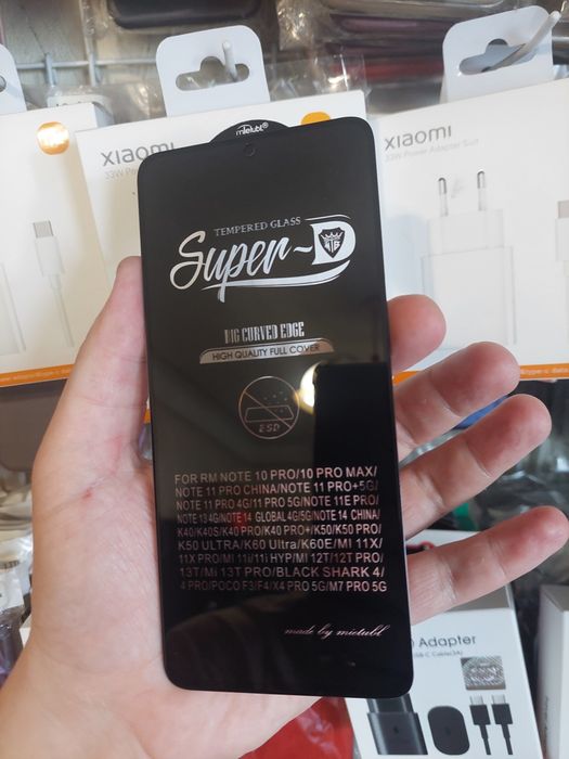 Защитное стекло Super D Mietubl XIAOMI 12T 12t Pro 13t 13t pro и Др.