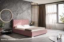 Łóżko łóżka tapicerowane bed SOFIA 160x200 180x200 POJEMNIK STELAŻ