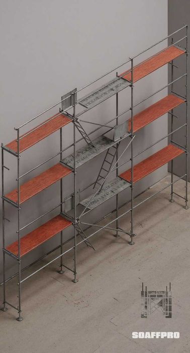 Rusztowanie nowe plettac pletak 70 9x8,5