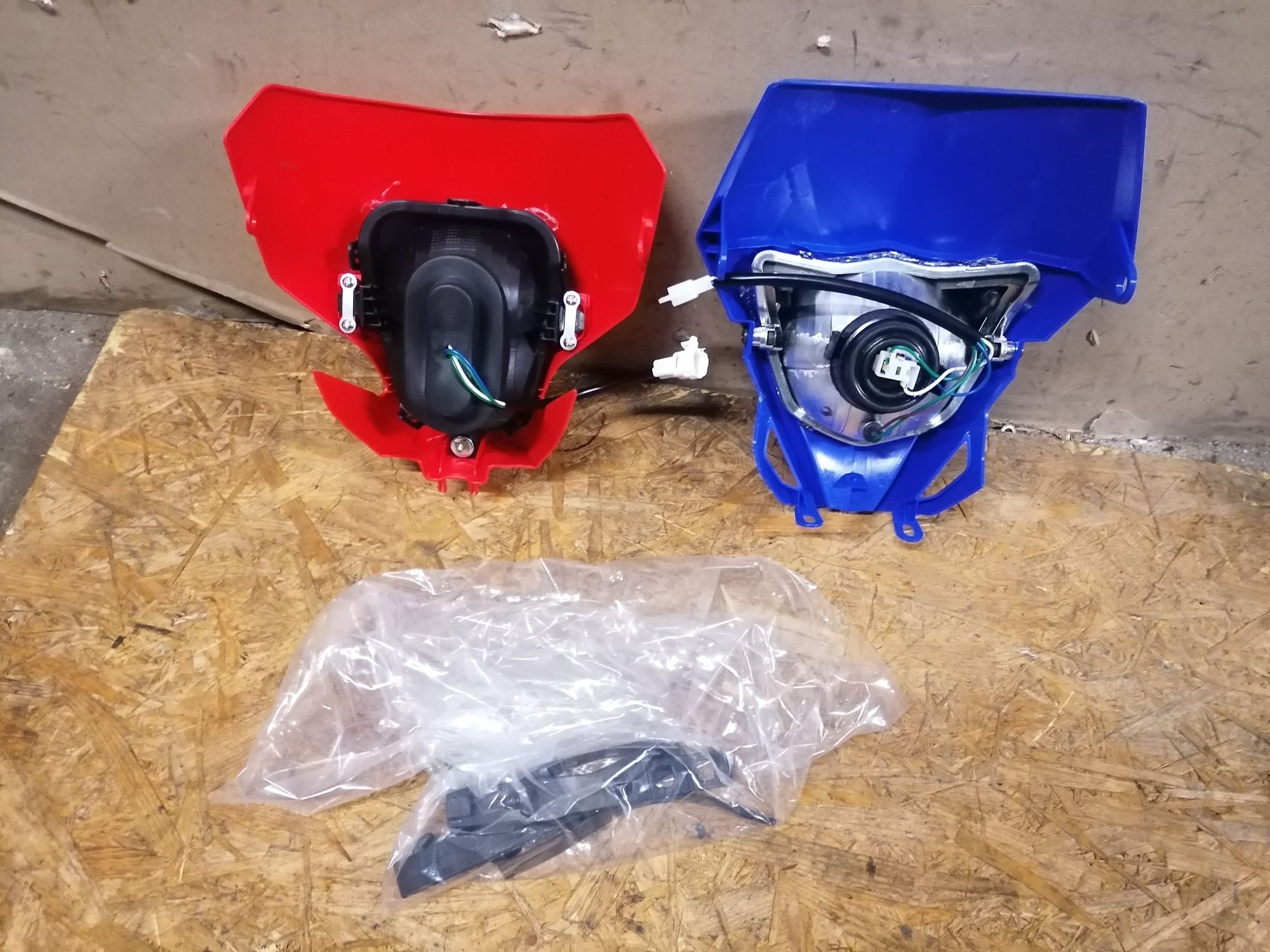 Owiewka lampa przod enduro cross CRF WR 250 450 Honda Yamaha
