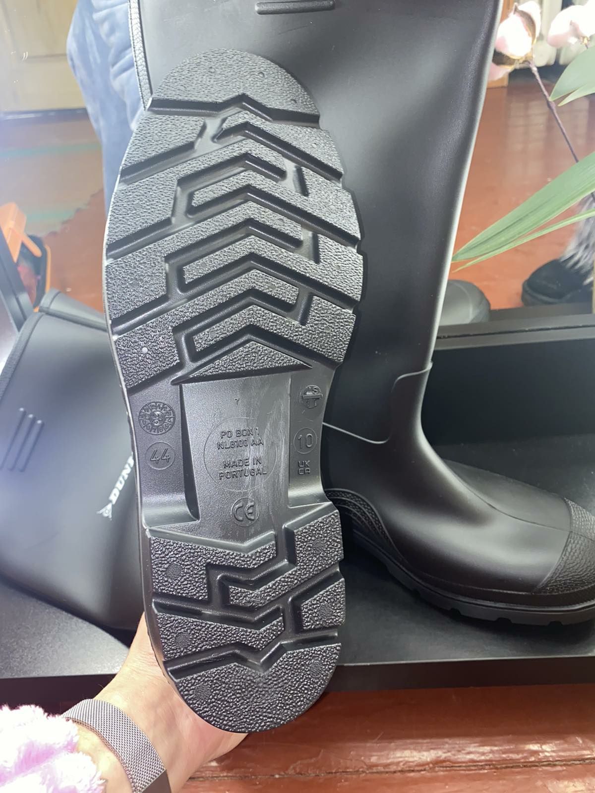 Сапоги резиновые Dunlop Pricemastor 380PP черные
