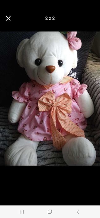 Duzy mis pluszowy jak nowy