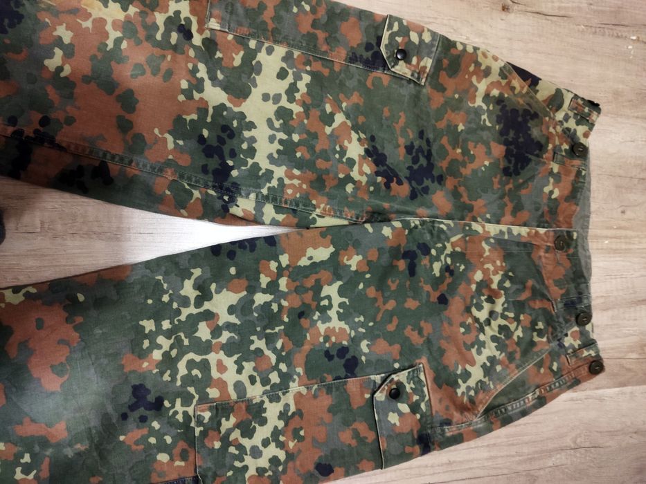 Spodnie wojskowe nr.1 w kamuflażu wojska niemieckiego