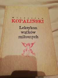Książka Leksykon wątków miłosnych, Władysław Kopalinski, polski, nauka