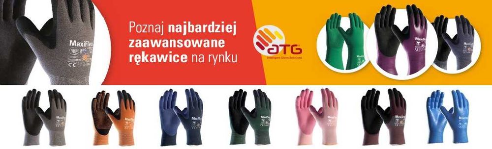 Rękawice robocze Maxiflex Endurance ATG roz.8,9,10,11