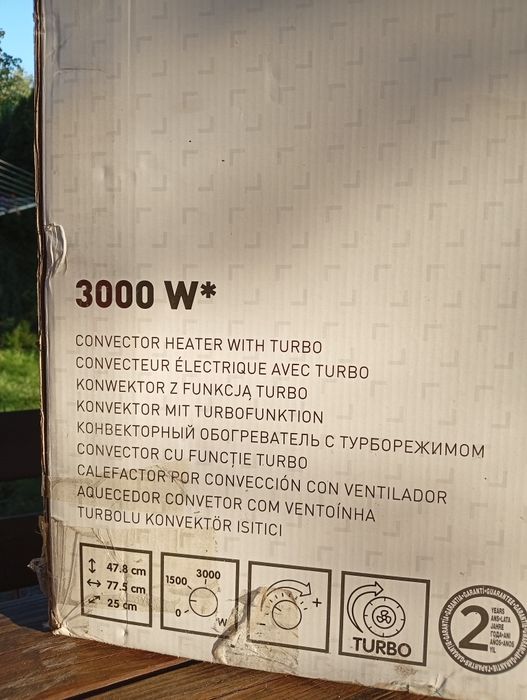 Grzejnik elektryczny 3000W