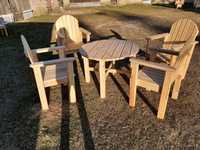 Stół i krzesla ogrodowe
