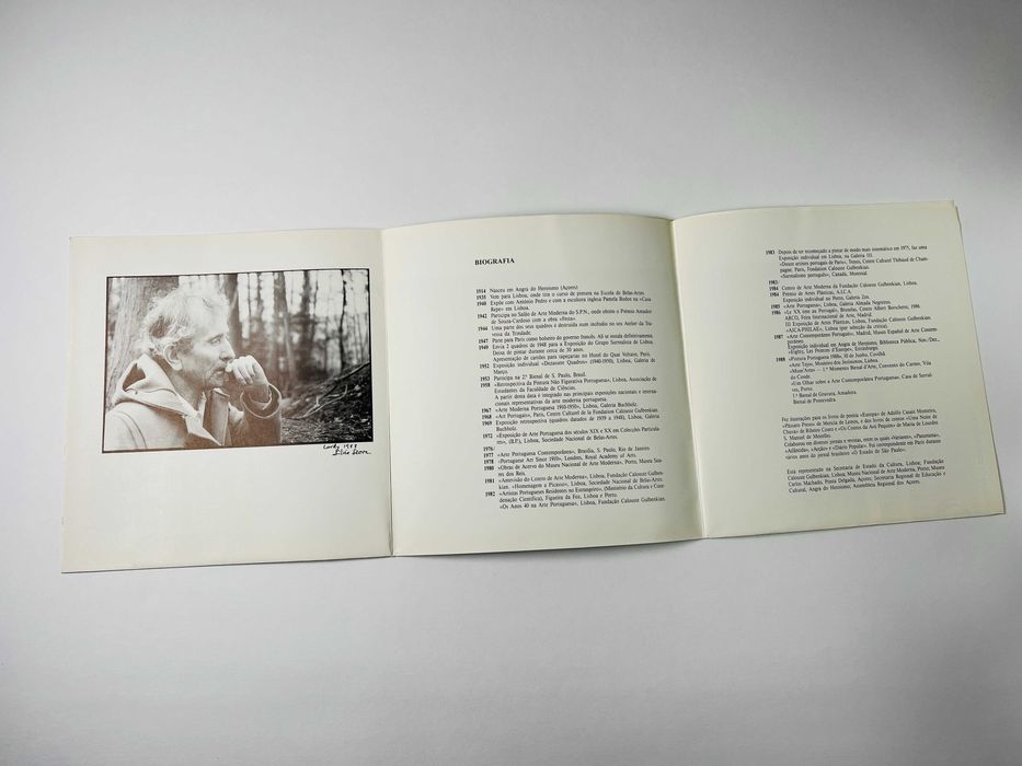 Catálogo de exposição António Dacosta Galeria 111 de 1988