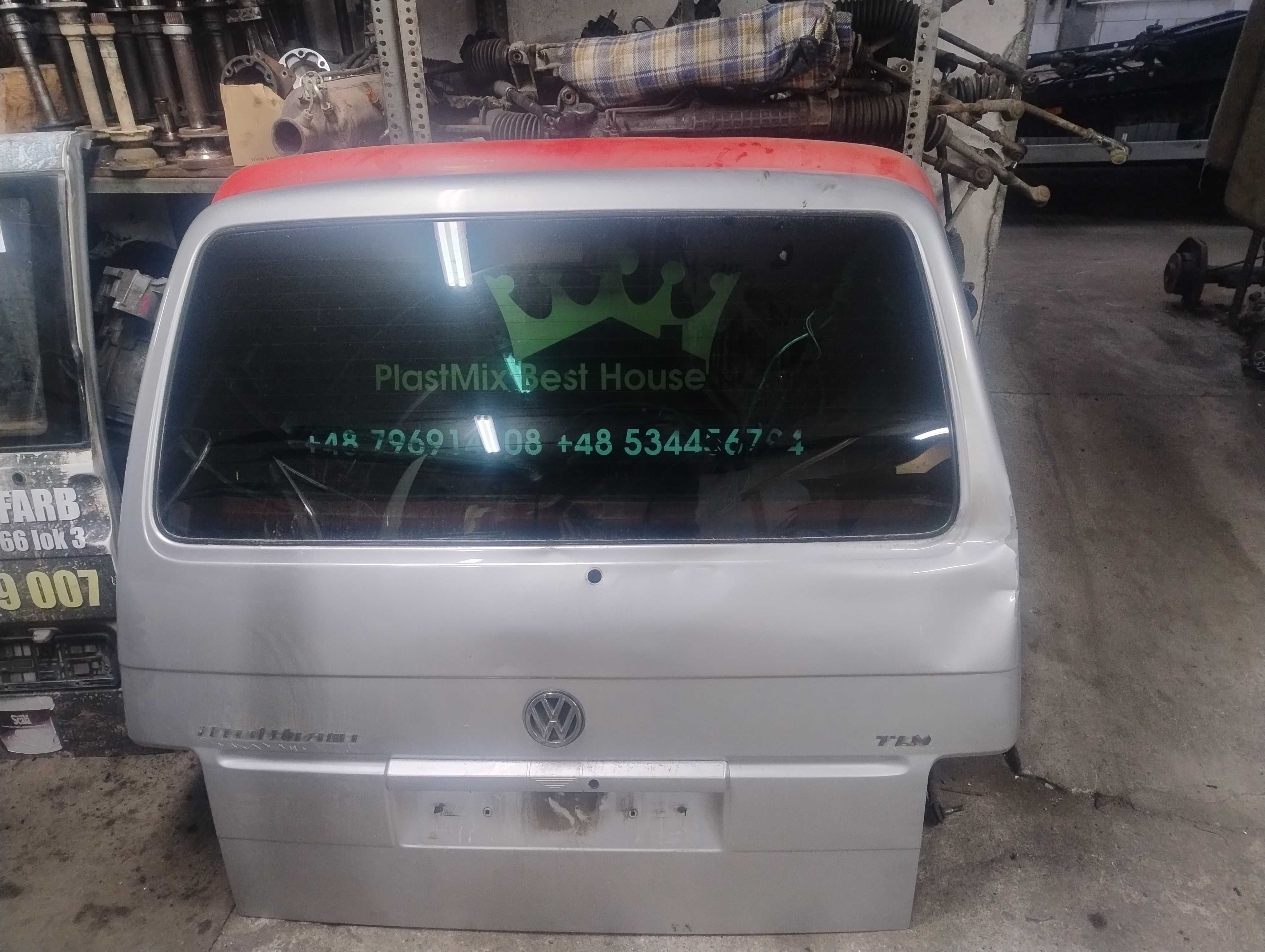 vw t4 klapa tylna z szybą bez korozi 02rok